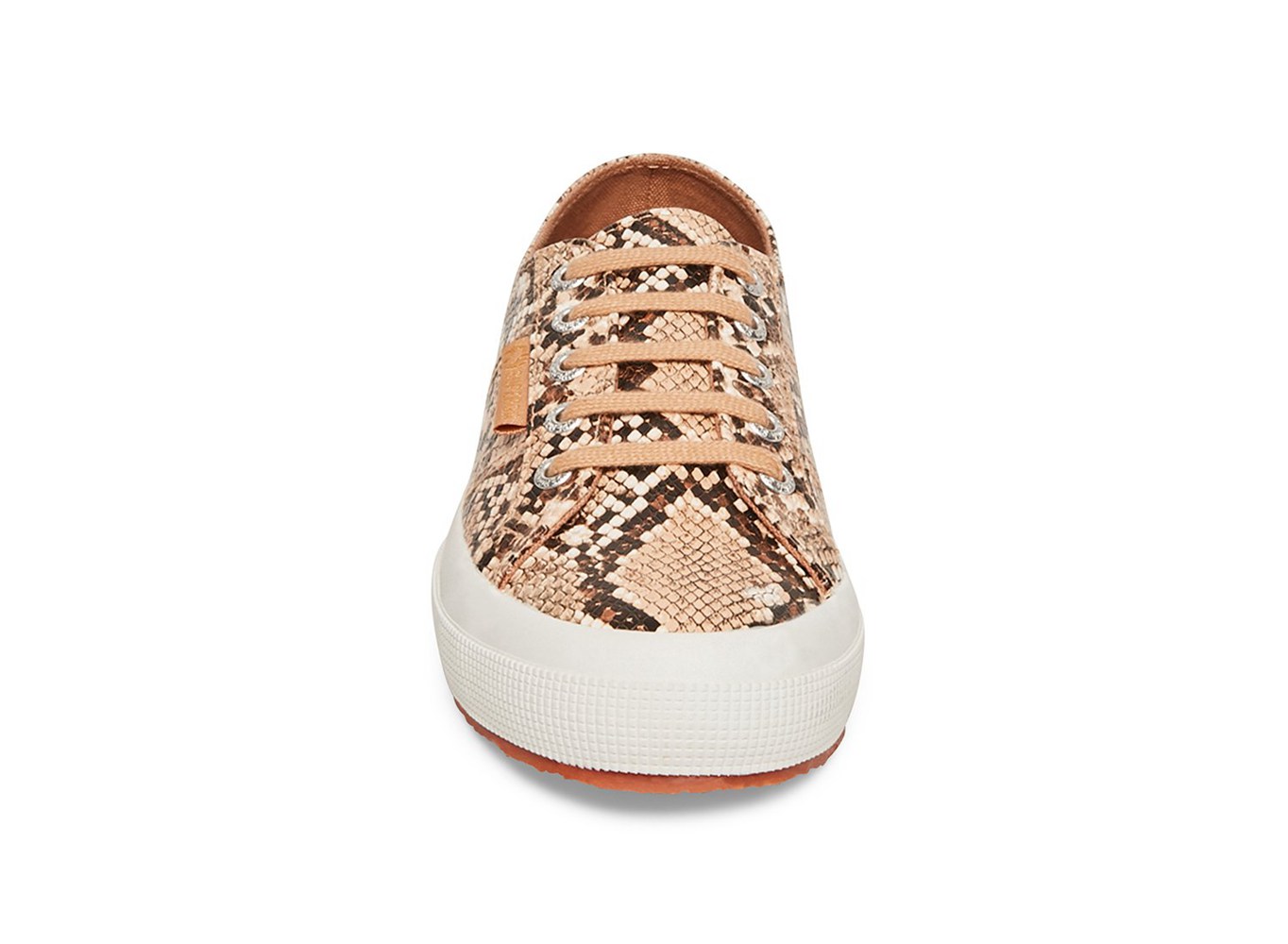 Superga Sneakers Womens - 2750 Snakepufanw - Brown/Snake - JSYZW2974